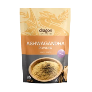 Био ашваганда на прах, 200g, dragon superfoods