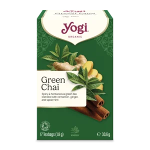 Био Аюрведичен Чай Зелен, 17 пак., yogi