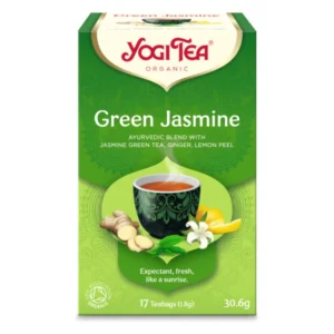 Био Аюрведичен Чай Зелен с Жасмин, 17пак., yogi tea