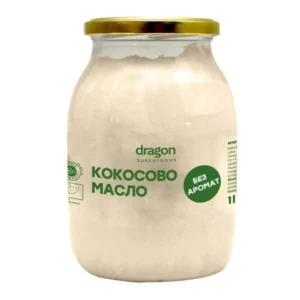 Био Кокосово Масло, без аромат, dragon superfoods, 1l