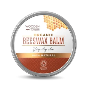 Био мехлем с пчелен восък за много суха кожа beeswax balm, 60ml, wooden spoon