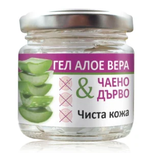 Гел алое вера и чаено дърво „Чиста кожа“, 100 мл