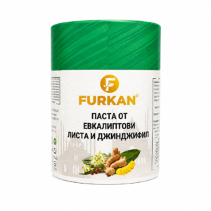 Паста от евкалиптови листа и джинджифил furkan – 240 г