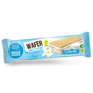 Веган Вафла с Ванилия без добавена захар, 30g, brain foods